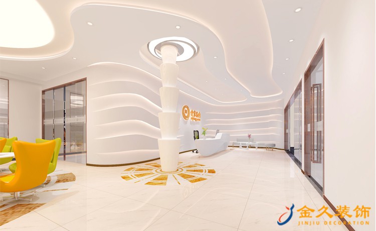 不同規(guī)模企業(yè)辦公室前臺怎么裝修？辦公室前臺裝修建議